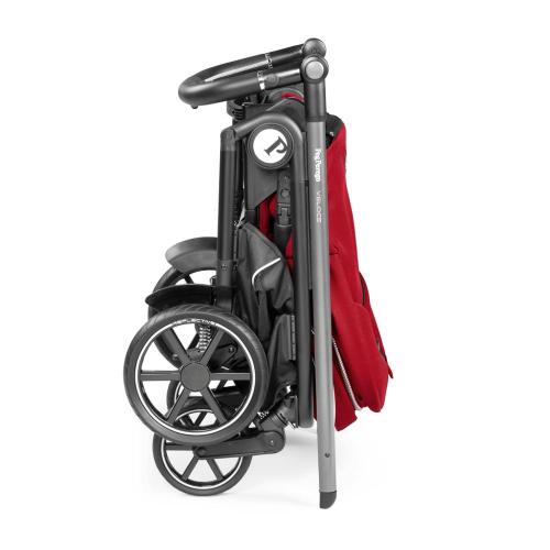 Детская прогулочная коляска Peg-Perego Veloce Red Shine фото 9