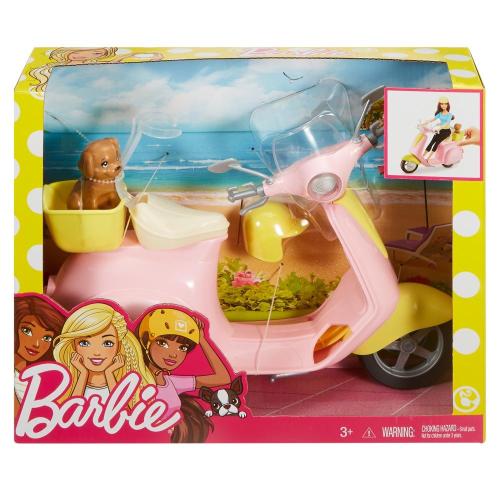 Игровой набор Barbie Скутер со щенком Mattel FRP56 фото 5