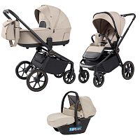 Коляска 3 в 1 Carrello Epica CRL-8511 Almond Beige