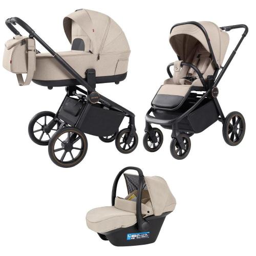 Коляска 3 в 1 Carrello Epica CRL-8511 Almond Beige