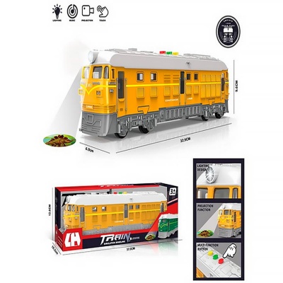 Локомотив инерционный свет звук Veld Co 133060