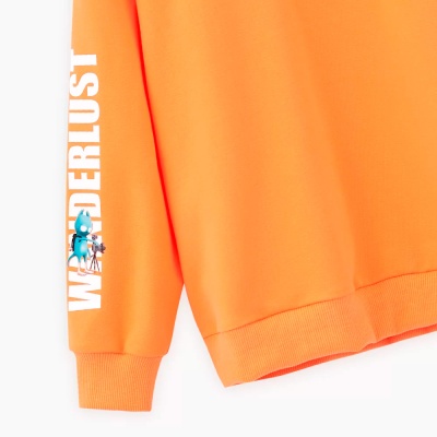 Свитшот для мальчика Bellbimbo 250096 абрикосовый 3