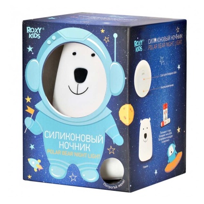 Силиконовый ночник Polar Bear Roxy-Kids R-NL0025