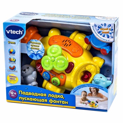 Развивающая игрушка для купания Подводная лодка Vtech 80-113626