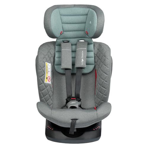 Автокресло Indigo Smart+ IsoFix серый-зелёный фото 4