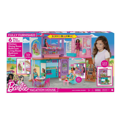 Игровой набор Barbie Дом в Малибу Mattel HCD50