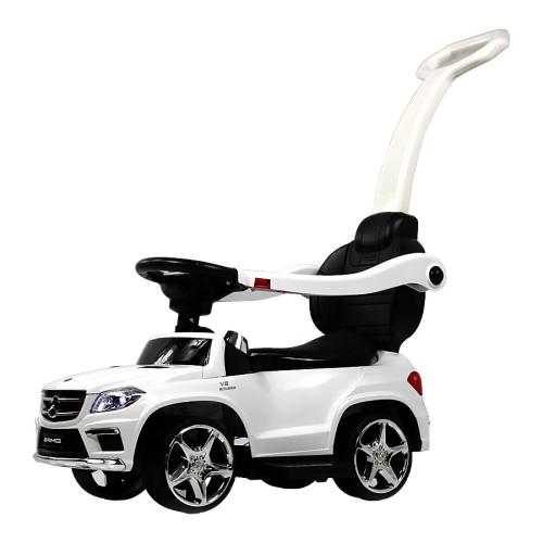 Детский толокар Mercedes-Benz GL63 RiverToys A888AA-M белый