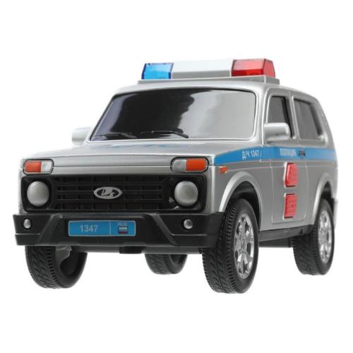 Машинка Lada 4 x 4 Urban Полиция Технопарк URBANBLACK-20PLPOL-SR фото 8