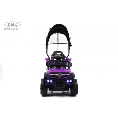 Детский электромобиль RiverToys G005GG фиолетовый