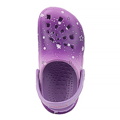 Сабо детские для девочки Kapika 83217-3 фиолетовые 2