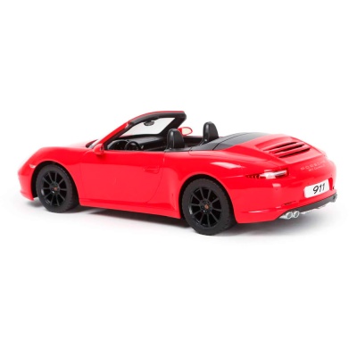Машина радиоуправляемая Porsche 911 Carrera S масштаб 1:14 Rastar 47700R красная