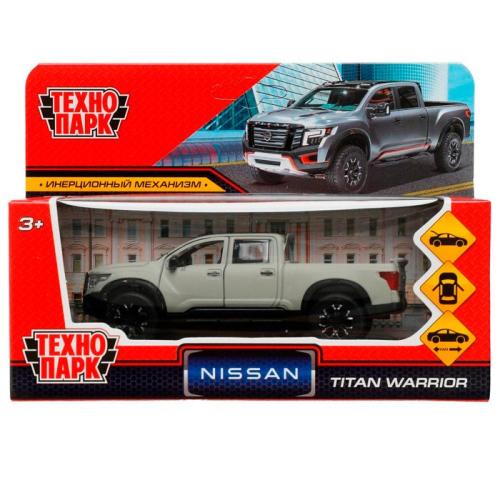 Машина модель Nissan Titan матовый 12,5см Технопарк TITAN-13MAT-GY фото 5