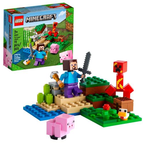 Конструктор Lego Minecraft 21177 Засада Крипера