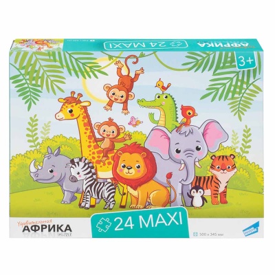 Пазл 24 MAXI Африка Dream Makers RI2401 1