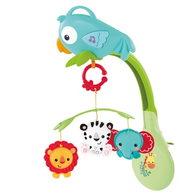 Мобиль Друзья из тропического леса Fisher Price Mattel CHR11