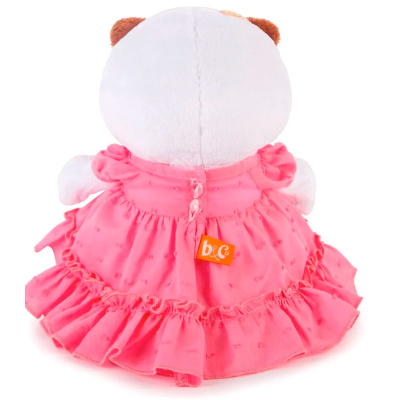 Мягкая игрушка Кошечка Ли-Ли baby в платье с вязаным цветочком Budi Basa LB-013 2