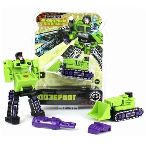 Трансботы Инженерный батальон: Дозербот 1toy Т16529