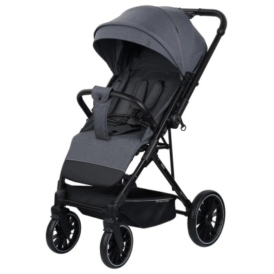 Детская прогулочная коляска Indigo Delta тёмно-серый 02