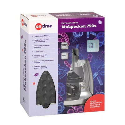Микроскоп увеличение 750х On time 45045
