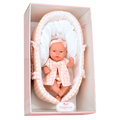 Кукла Pillines Elegance 26 см в люльке Arias Т22895 2