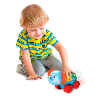 Музыкальная каталочка Слоненок Азбукварик 2