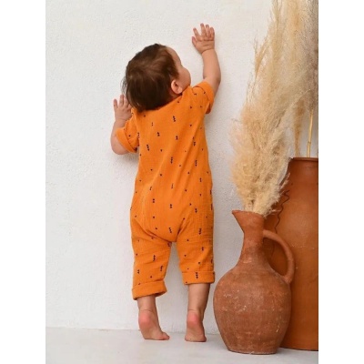 Песочник из муслина Carrot 10002201 горчичный 02 Песочник из муслина Carrot 10002201 горчичный 02