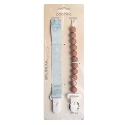 Набор держателей для пустышки 2 штуки Paomma PCL10412 3