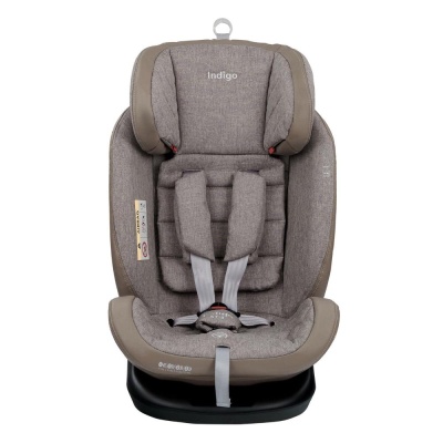 Автокресло Indigo Aero IsoFix бежевый лен 02