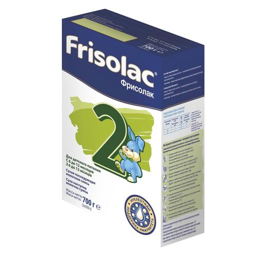 Молочная смесь Friso Фрисолак 2 (с 6 мес) 700 г