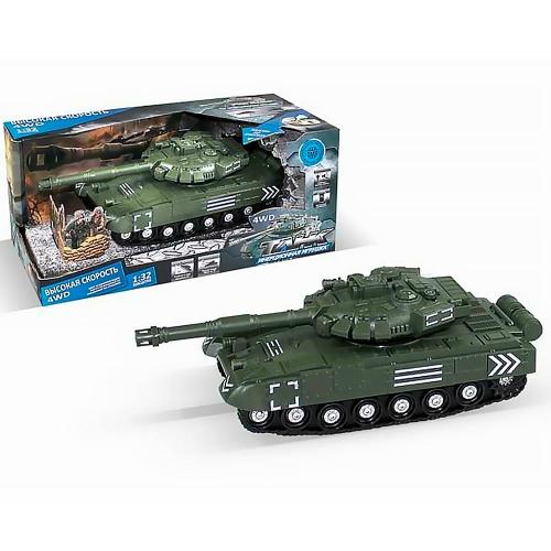 Танк инерционный свет звук Наша Игрушка 6506-5 фото 2