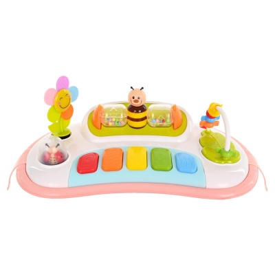 Ходунки Пчёлка Pituso W1121PB8-Grey Серый-Коралл 05