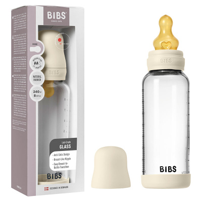 Стеклянная бутылочка для кормления Ivory Bibs 5020216 3