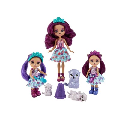 Набор игровой Семья Оттавии Выдры Enchantimals Mattel HCF96