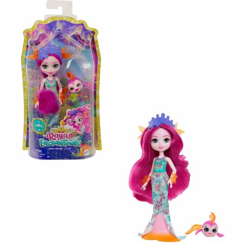 Кукла Маура Русалка с питомцем Enchantimals Mattel FNH22
