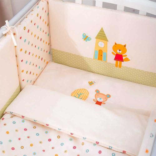 Комплект постельных принадлежностей для детей Глория Happy days 6 предметов Perina Г6-01.0 фото 4