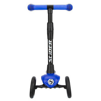 Самокат Start трёхколёсный складной Slider Start1Bbag синий 3