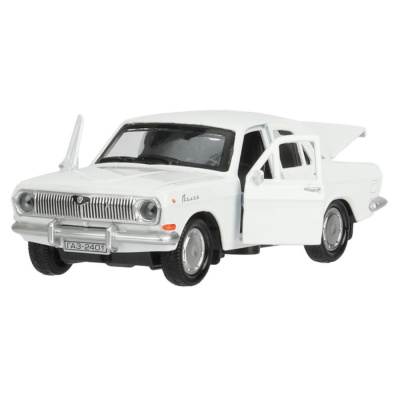 Машинка металлическая ГАЗ-2401 Волга Технопарк 2401-12-WH-WOD 03