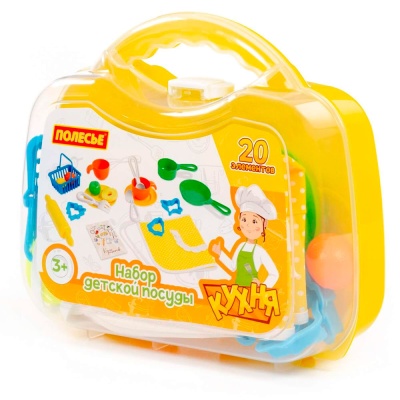 Набор игрушечной посуды 20 элементов Полесье 96937