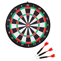 Дартс мягкий 40 см 3 дротика Х-Match ДС22585