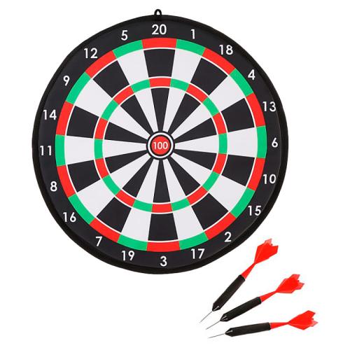 Дартс мягкий 40 см 3 дротика Х-Match ДС22585