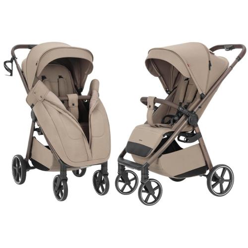 Детская прогулочная коляска Carrello Bravo Lite CRL-5529 Glossy Beige фото 4