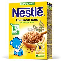 Каша безмолочная гречневая гипоаллергенная Nestle (с 4 мес) 200 г