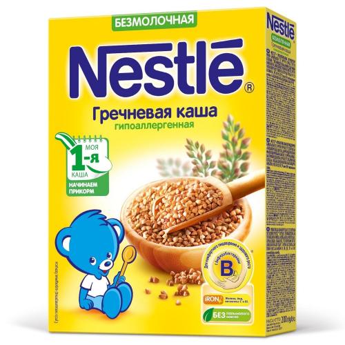 Каша безмолочная гречневая гипоаллергенная Nestle (с 4 мес) 200 г