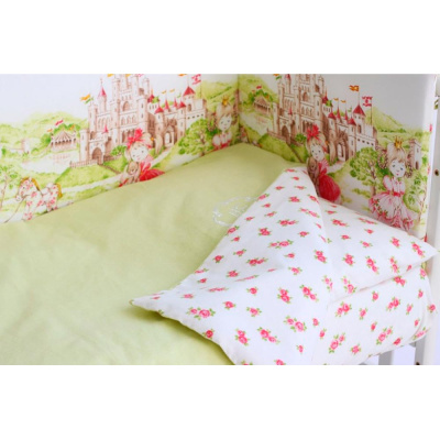 Комплект детского постельного белья 3 предмета Lappetti 3028F Там снятся сказки
