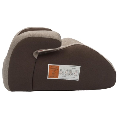 Автокресло-бустер Indigo Cross YB803A бежевый-коричневый 03