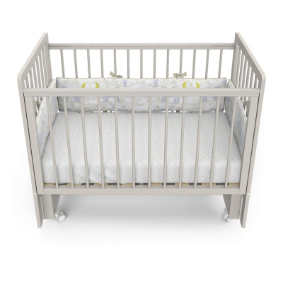 Кровать детская с продольным маятником Pituso Tiny Оптима Кашемир
