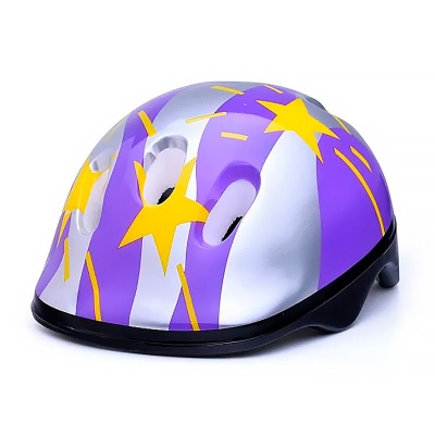 Защитный шлем для детей Звезды 00-3801 фиолетовый 4