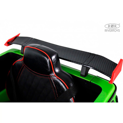 Детский электромобиль RiverToys Z777ZZ зеленый