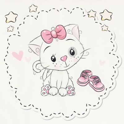 Матрасик для пеленания Alis Забава кошечка