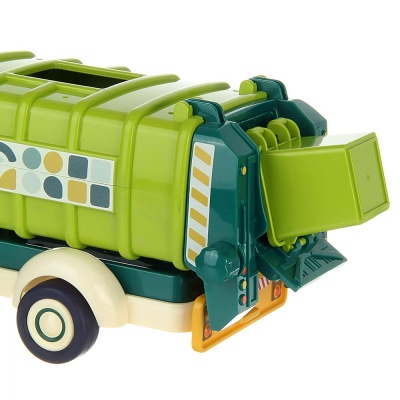 Машина инерционная Мусоровоз свет звук пар Veld Co 136177 5